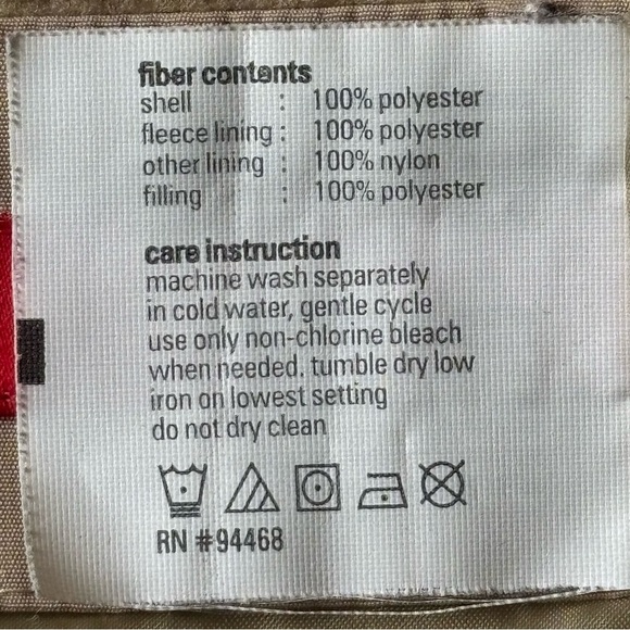 Esprit Women’s Quilted Hooded Coat Beige Long Jacket Size L Warm Outerwear - Picture 16 of 16